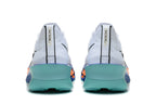 Nike ZoomX Running Shoes, White Blue and Orange