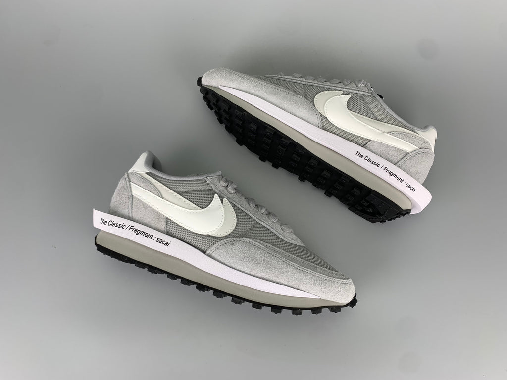Nike LDWaffle Fragment sacai Sneakers Grey White DH2684-001