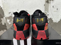 BAPE x adidas Basketball Shoes in Red and Black