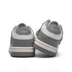 AIVIIRI Gray and White Low-Top Sneakers MFS003-043