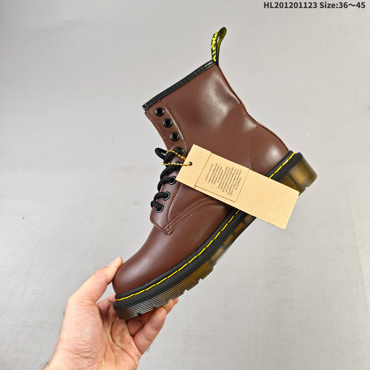 Dr. Martens 1460 Bex 8-Eye Boots in Brown