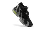 Nike Air More Uptempo Low Sneakers Black Grey Green
