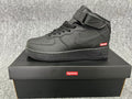 Nike Air Force 1 Mid Supreme Black Sneakers FZ8784-001