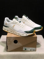 On Cloudnova Form 2 Sneakers in White and Green
