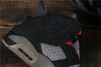 Jordan Air Jordan 6 PSG Black and Grey High-Top Sneakers