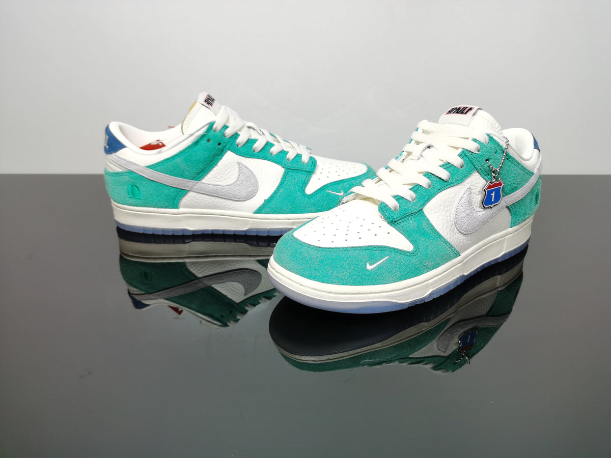 Nike SB Dunk Low Kasina White Mint Green Sneakers