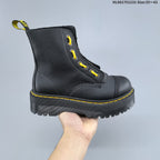 Dr. Martens 1460 Platform Lace-Up Boots in Black