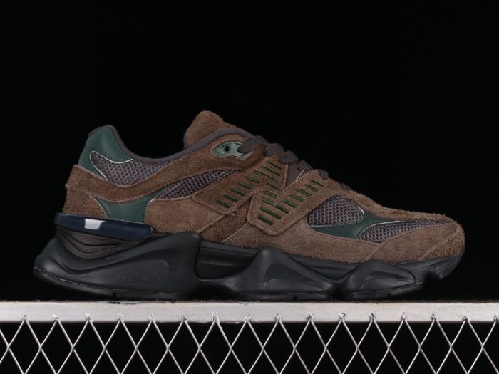 New Balance 9060 Brown Green Lifestyle Sneakers U9060OUT