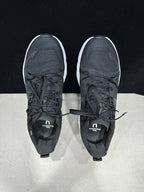 On Cloudsurfer Trail Black and White Trail Running Shoes