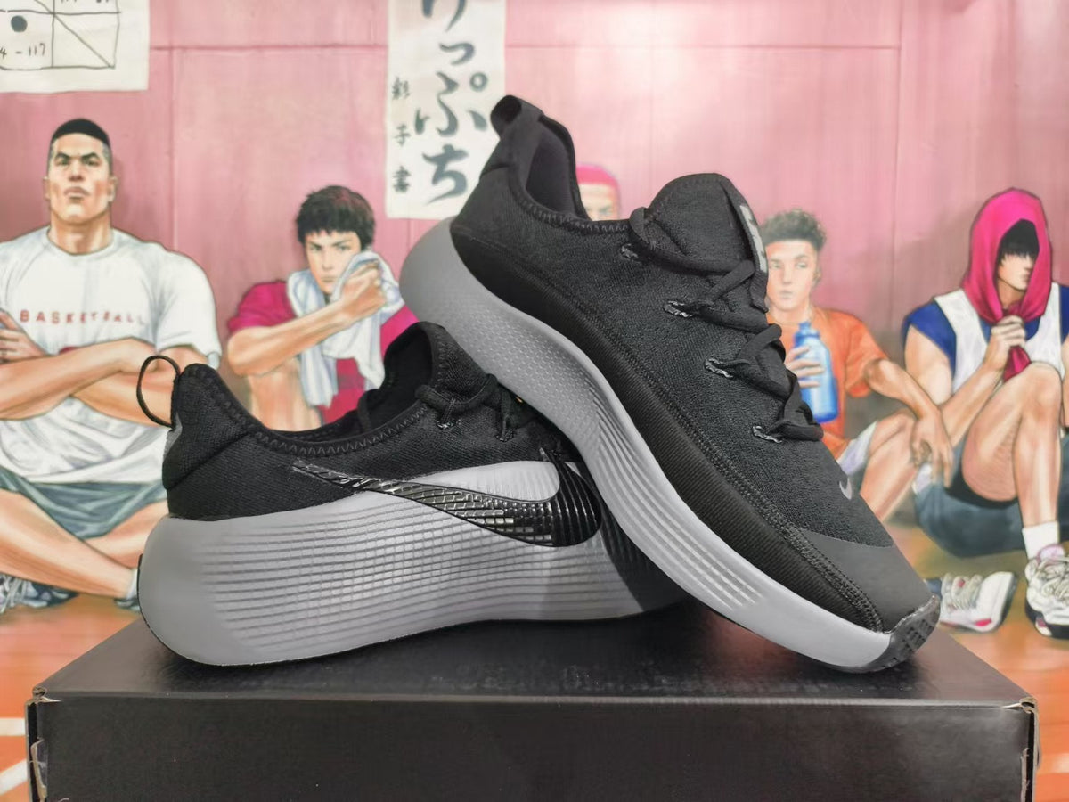 Nike Black and Grey Basketball Sneakers