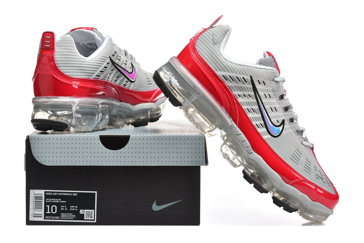 Nike Air VaporMax 360 CK2718-002 Grey Red Sneakers
