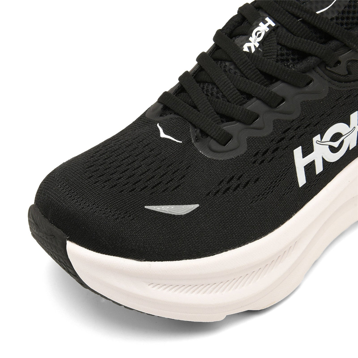 HOKA Bondi 9 Black White Running Shoes 1162011-BWHT
