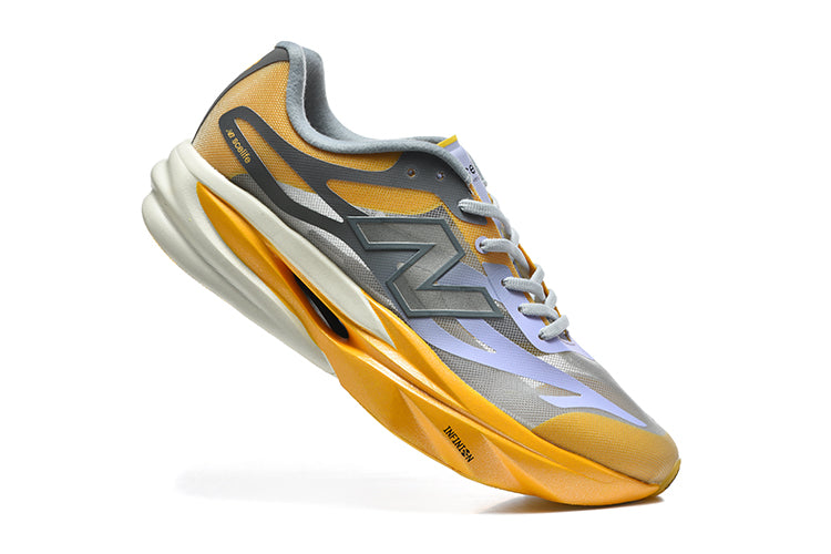 New Balance SC Elite Running Shoes in Gray and Yellow
