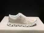 On Cloud 6 Sneakers in Pearl White