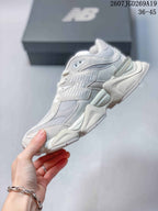 New Balance 9060 Sneakers White with Mint Accents