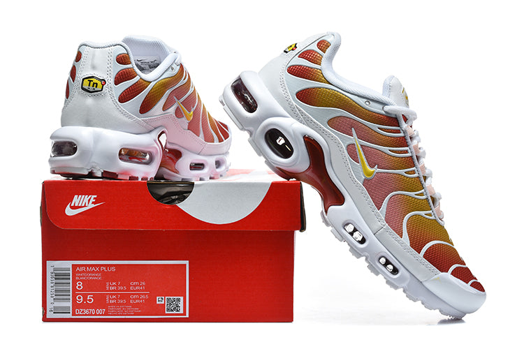 Nike Air Max Plus Sneakers White Orange Yellow