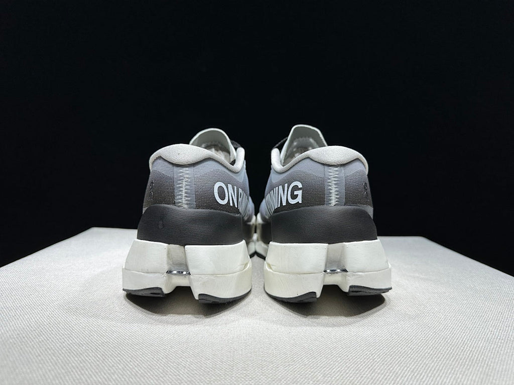 On Cloudboom Max Running Shoes, White and Black