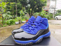 Jordan 11 Retro High Sneakers in Blue and Black