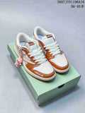 Jordan Air Jordan 1 Low Labubu White Brown Sneakers 2607JYD1196A16