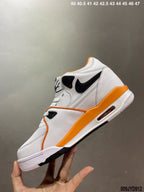 Nike Air Flight 89 White Orange Black Sneakers