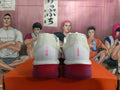 Nike ZoomX Running Shoes White Pink Purple