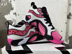 Jordan Basketball Sneakers Black White Pink