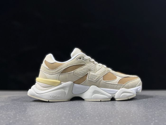 New Balance U9060FW Sneakers in Cream and Tan