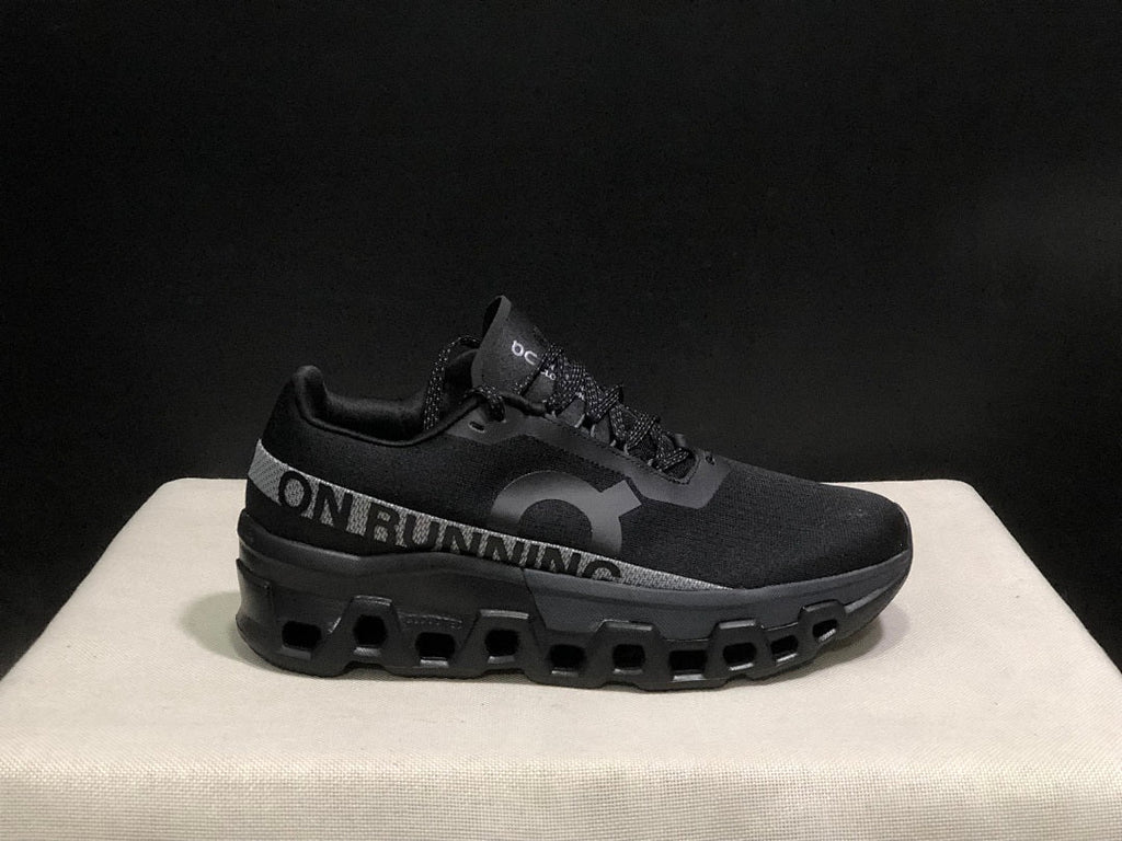 On Cloudmonster 2 Black and Ash Running Shoes