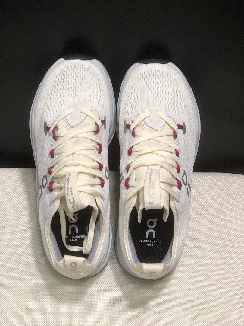 On Cloudsurfer Max Ivory Running Shoes