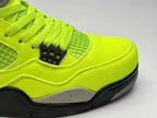 Air Jordan 4 Fluorescent Green Sneakers