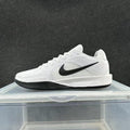 Nike White and Black Low-Top Sneakers