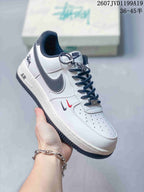 Nike Air Force 1 Low White Sneakers 711790ORO