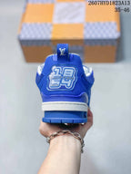 Louis Vuitton Trainer Sneakers Blue 2607HYD1823A13