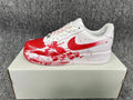 Nike Air Force 1 Low White Red Splatter Sneakers DD8959-100