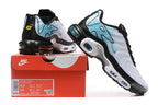 Nike Air Max Plus White and Teal Sneakers