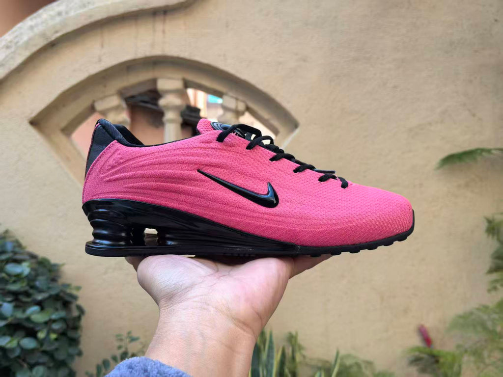 Nike Shox-Style Low-Top Sneakers with Spring Heel