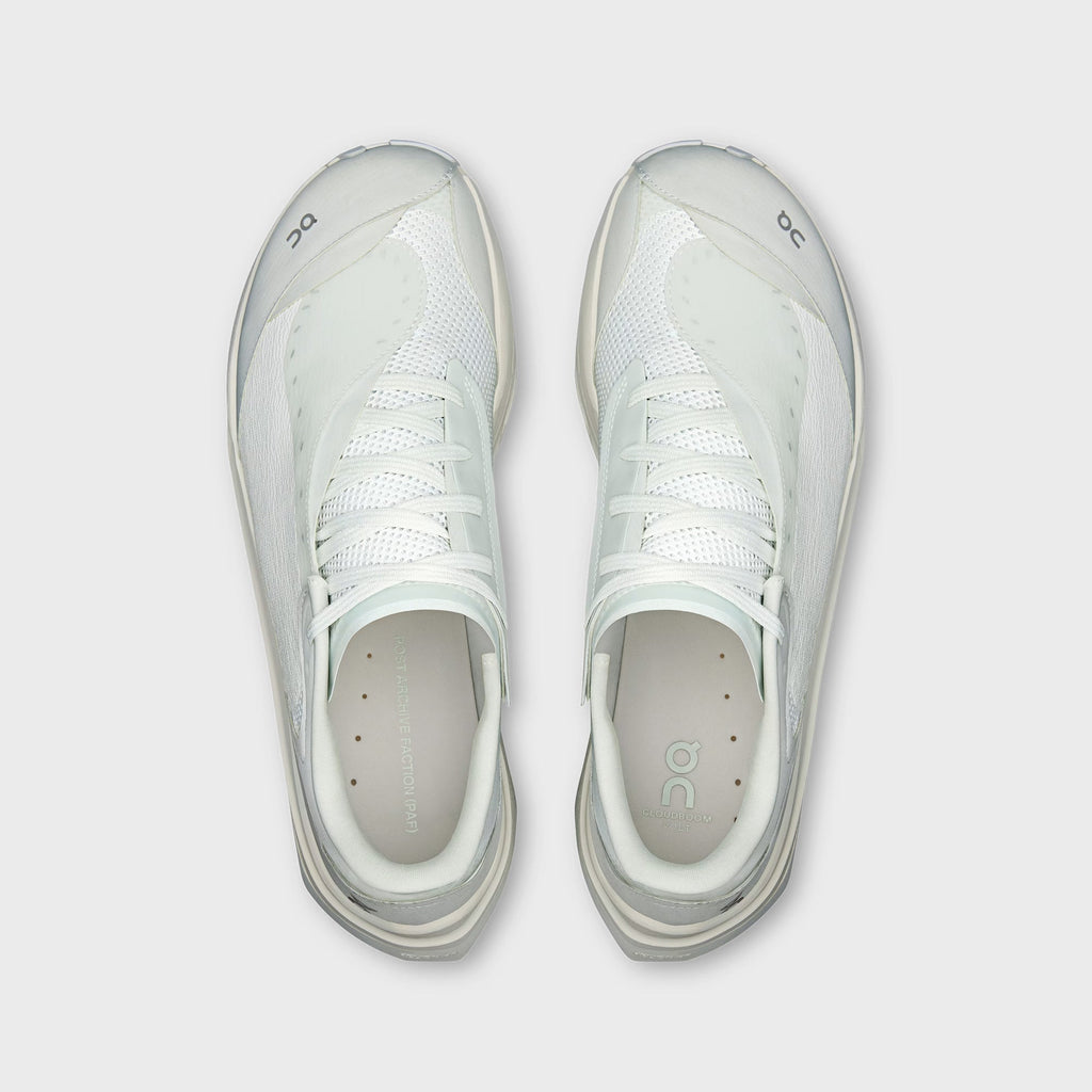 On Running x Post Archive Faction Cloudboom Volt - White / Gale