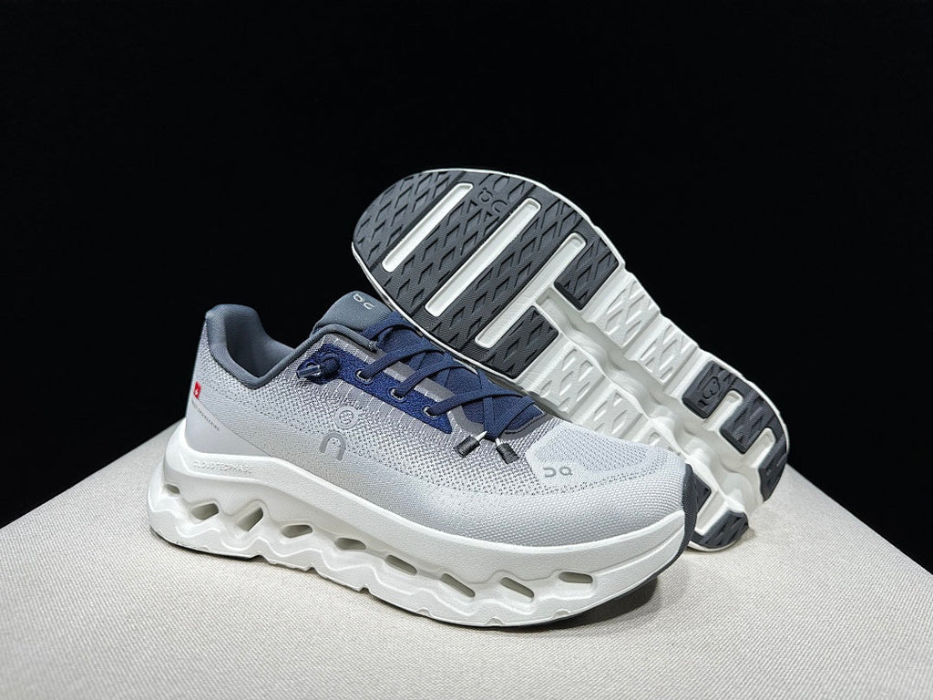 On Cloudtilt Sneakers in White and Navy