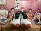 Mizuno Wave Momentum 3 Volleyball Shoes, White and Green