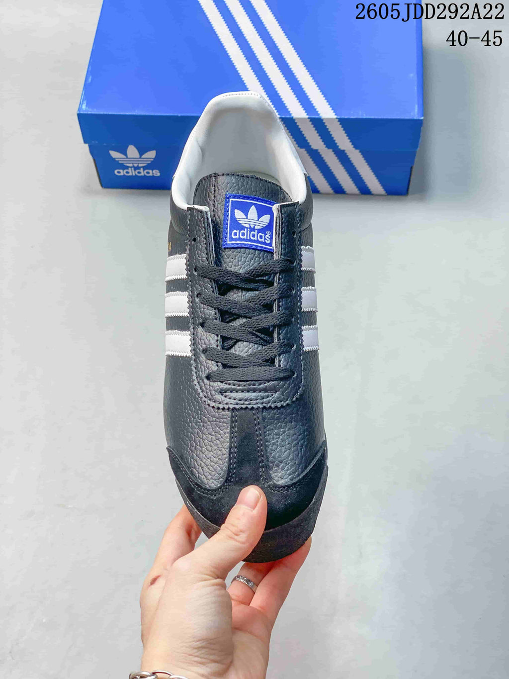 adidas Originals Samoa Sneakers Dark Gray White 675033
