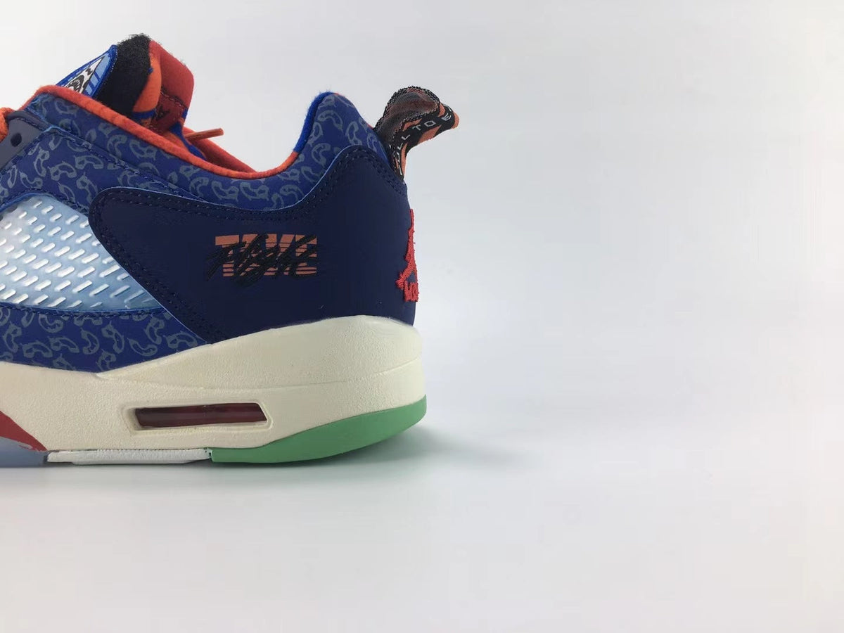 Air Jordan 5 Low “What The” Sneakers, DR6287-686