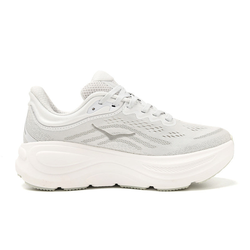 HOKA Bondi 9 Silver White Running Shoes 1162012-SDSTS
