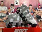 Nike Air More Uptempo White Grey Basketball Sneakers