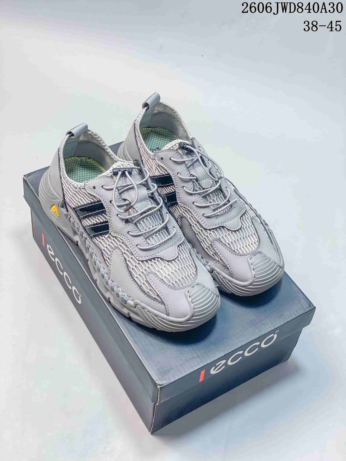 ECCO Baroque Mesh Sneakers, Gray, 2606 JWD840A30