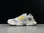 New Balance U9060AGG Sneakers in White, Green and Yellow