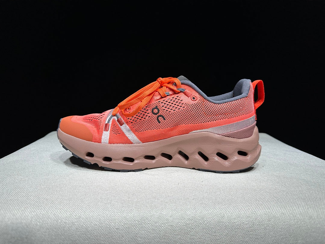 On Cloudsurfer Trail Running Shoes in Orange