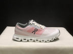 On Cloud 6 Push Sneakers in White and Pink