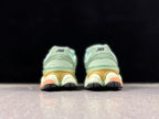 New Balance 9060TRH Sneakers in Sage Green and Orange