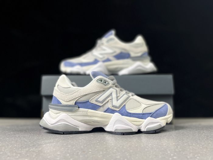 New Balance U9060JBA Sneakers in Cream and Blue
