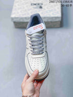 Nike Air Force 1 '07 Low Gray White Sneakers 2607JYD1156A16